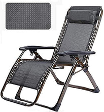 Zero Gravity Lettino prendisole, reclinabile pieghevole reclinabile Sedia a sdraio Nero Lettini da giardino e reclinabili Sedie a sdraio Lettino per spiaggia Patio Giardino Campeggio esterno Gambe qua