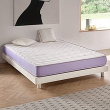 naturalex | Geltec | Materasso Memory Piazza e Mezza 140x200 cm | Lattice e Schiuma Memo Fresh ad Alta Resilienza con Micro-capsule Rinfrescanti | Sistema AirFresh Auto-Ventilante | Anti Umidità