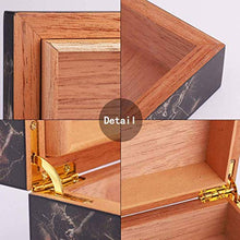 Vassoio di Cenere di Sigaro Igrometro con umidificatore umidificatore - Resistente all'Uso Versatile Strong Resistente all'Uso Seal Buono Cigar Box Valigia Cigar Box