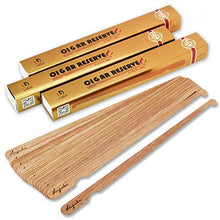 Fiammiferi di Sigari, Sigaro Accendino Strips Legno di Cedro, Sigaro Ignition Wood Strip 240mm (50 Bastoncini di Sigaro)