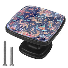 Dinosauro del fumetto 4 PCS Pomelli per Porta, Pomolo per Mobile, Pomelli per Mobili con Viti, Maniglia per Armadietto, Pomelli per Porta, Pomelli per Cassetti per Porta, Armadio, Cassetto e Credenza