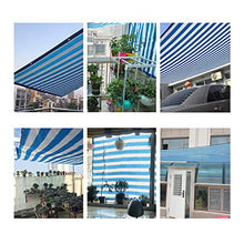 PENGDDP Ombra Rete ombreggiante Rete ombreggiante Telo Telo Coprente Alto Tasso di ombreggiatura Ombreggiante Rete per schermi Telo Coprente Blu(3x4m)-Blu 3x4m