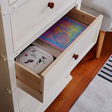 Yhjkvl Cassettiera da Salotto Grande capacità Nordic in Legno Massiccio Cassettiera Governo di immagazzinaggio del cassetto di immagazzinaggio Bianco Camera Cassettiera Camera Letto