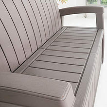 XLLLL Scatola di Immagazzinaggio del Giardino Starplast della Bici Panca Mobili da Plastica Negozio Impermeabile Esterno Grande Bidone Spazzatura Capannone Rattan Ideale