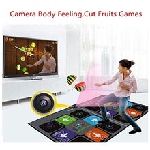 AFANG Tappetino Ballo, Tappetino Ballo Tappetino Gioco Schiuma Ispessimento Insonorizzazione Morbide Adulti/Bambini TV HD Computer Doppio Uso Sportiva Genitore