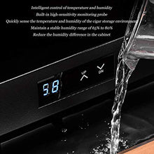 Xing Hua home Umidificatori Humidor Cigar Cabinet Costante di Temperatura E umidità Legno di Cedro Regolabile Negativo umidità Frigorifero Ion Purificazione può Tenere 400 Sigari