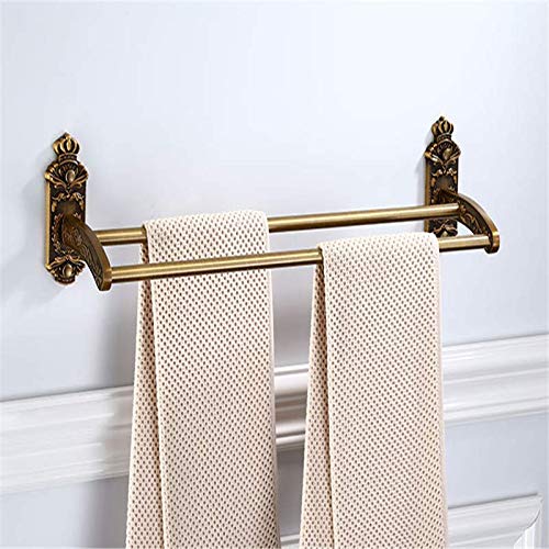mingchao Portasciugamani da Bagno portasciugamani Doppio portasciugamani da Parete portabottiglie da Bagno portasciugamani Stile Moderno