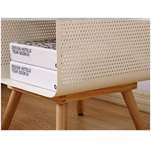 Comodini Camera da Letto Nordic Ferro Battuto Comodino Piccola Legno Moda Comodino Soggiorno Tavolo Laterale Locker Simple Comodino