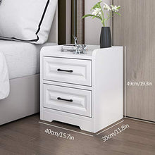 JKGHK Comodino, Tavolino Laterale, Tavolini da Salotto, Armadietto per Archivio, Armadietto per Comodini da Ufficio,Giallo,Double Drawer