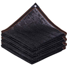 Shade net Rete per ombrellone Nera, Tasso di ombreggiatura al 95%, Durevole, Sono Disponibili Varie Misure, Materiale in polietilene di Alta qualità, Tenda da Sole per Esterno