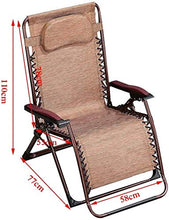 Heavy Duty Textoline Zero Gravity Relaxer sedia da giardino all'aperto sdraio pieghevole sedia sdraio sdraio sdraio sdraio sdraio (dimensioni: versione aumentante) versione base