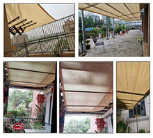 JH1 Rete ombreggiante Schermo Parasole Esterna 90% per L'Estate, Backyard Piscina Sun Mesh Ombra in Polietilene Tessuto con Bordi E Occhielli (Size : 3×4m)