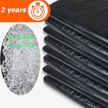 YCSD Nero Telone Impermeabile in Polietilene, Protezione Solare Ombrellone E Calore, Adatto per Tenda da Campeggio All'aperto(Size:8x8m)