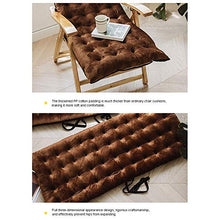 HYLX Cuscino Sedile, Cuscino Sedia, Cuscino Sgabello Rotondo, Cuscino Sedia Floreale Antiscivolo in Cotone Spesso, per Giardino, terrazza Esterna