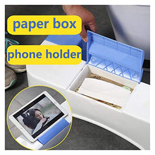 CHENJIAO Squatting Sgabello Slip Igienici Piede Stool Potty Sgabello Squat Crouch Hole Pieghevole Igienici Holder Sgabello Squat Potty Sgabello Design del Telefono (Color : Phone Holder White)