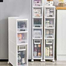 KX-YF Cassettiera Armadietto Bagno cassetto Piedi Governo unità Bagagli, Rettangolare immagazzinaggio del cassetto Torre Bianca camere da Letto a casa Ufficio (Color : White, Size : 16X36X66.5cm)