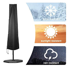 beijieaiguo Ombrellone Copertura Antipolvere Impermeabile Ombrello Rod Sbalzo di Protezione del Tessuto di Oxford Ombrellone Copertura Impermeabile per Patio Giardino All'aperto