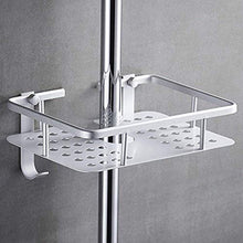 AINIYF Bagno Bagno Doccia Mensola Bagagli a Parete Rettangolare 2 Tiers Europea Retro Style Brass Bagagli Rack Punch di Installazione, 2 Formati (Dimensioni: 35x14x15cm)
