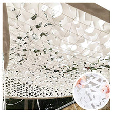 Rete Mimetica Militare Camouflage Ombreggiante Rete mimetica bianca 3m X 4m Esercito leggero Camo Rete for giardino Terrazza Gazebo Balcone Pergola Decorazione Resistente Riparo campeggio Woodland Cam