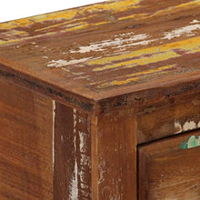 FAMIROSA Cassettiera 60x30x75 cm in Legno Massello di Recupero