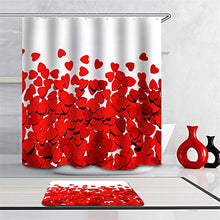 LIYAN Combinazione Bagno. Immagini Chiare E Colori Vivaci Rendono Il Tuo Bagno Pieno di Vita. Accessori da Bagno. Amore Rosso.