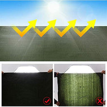 Telone resistente impermeabile in polietilene impermeabile resistente con occhielli per mobili da giardino, capanna, trampolino, legno, auto, campeggio o giardinaggio, impermeabile 5,8 x 5,8 m