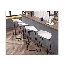 YDD Sedia da Bar alla Moda Semplice in Ferro battuto La Reception del caffè Casual Non può Sollevare Sette Colori Sgabello Alto Opzionale