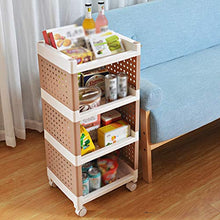 &ripiano di stoccaggio Scaffalature Home Soggiorno Cucina Dormitorio Camera da letto Comodino Carrello Ripiano multistrato da terra Scaffale di finitura (Size : 35.5 * 29.5 * 77.4CM)
