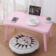 jiaju Tavoli da Picnic Tavolo Pieghevole, Pieghevole Tavolo per Laptop Taccuino Desk Breakfast per Serving Prapelli da Letto Regolabile Pieghevole con Flip Top e Gambe Scrivania per Computer Stand