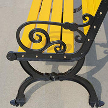 LXLH Panca da Giardino Seduta Sedia da Giardino Panchina da Esterno Panchina da Parco Panca da Giardino Panchina da Giardino Panchina da Esterno in Ferro battuto Panchina in Legno massello da 58,
