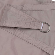 TRITTHOCKER 4 * 4, Piazza Anti-Ultravioletta Vela ombrellone, Adatto per Esterno Giardino Interno Uso del Cortile terrazza baldacchino,Cachi