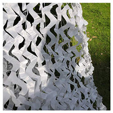 Mimetismo Decorazioni per Feste Rete Mimetica, Fodera Mimetica per Caccia, Tessuto Oxford Impermeabile, Rete ombreggiante per Auto 4 * 6m, Bianca (Size : 4 * 6m)