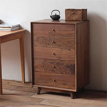 Allibuy Cassettiera Nordic Solido Legno cassettiera Governo di immagazzinaggio Piccolo Appartamento Composto da Soggiorno Mobili Camera da Letto Petto per Corridoio Soggiorno