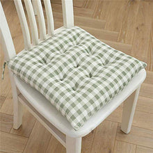 Pillowcase Cuscini per sedie Cuscini per sedie con Cuscini, Cuscini per terrazze all'aperto Sono usati per pranzi in Cucina in Giardino (Verde), Un Set di 2