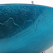 APENCHREN Lavabo in Vetro Temperato,Trama Irregolare Lavabo da Appoggio,Senso di Stile Tecnologico Lavandino del Bagno,Ciotola di Vetro per Camera da Letto della Cucina Dell'hotel,A-1