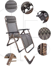 PAKUES-QO Lettini Prendisole reclinabili, Pieghevoli - Single Home Vintage ReclinerGiardino Outdoor Patio Lettini Prendisole
