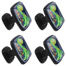 Dinosauro del fumetto 4 PCS Pomelli per Porta, Pomolo per Mobile, Pomelli per Mobili con Viti, Maniglia per Armadietto, Pomelli per Porta, Pomelli per Cassetti per Porta, Armadio, Cassetto e Credenza