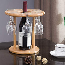 JXFS, supporto per bicchieri da vino e portabottiglie, in legno, con gancio, per gli amanti del vino, per feste e banchetti