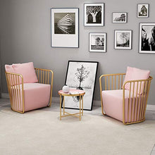 FEANG Comodino Comodini Rotondi in Oro Comodini Moderni retrò retrò in Metallo con Comodino Comodino for Soggiorno Camera da Letto Patio Ufficio Tavolino Laterale