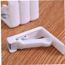 4 Pezzi di Nozze per Feste Supporto di Plastica Tovaglia Clipping Strumento Spring Picnic Morsetto Copertura Tavolo Portatili Clip Tovaglia