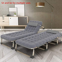 CDFCB Pieghevole Sedia Lounger Sedia reclinabile Sun Lounger Sedia Regolabile Zero Gravity Sedia Sedia Sedia Siesta Sedia portatile Portatile Sedie all'aperto per camera da letto Soggiorno Terrazza-B.