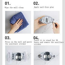 9 Strati Bagno Parete Della Clip Gancio Processo Galvanostegia Mop Mop Attaccatura Supporto Per Mop Impermeabile Punzonatura Estratto Gratuito Memorizzazione Attaccatura Mop Mop Artefatto Scopa