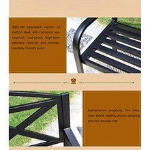 Panchine Da Balcone All'aperto, Panchine Da Terrazza Con Tavolini Regolabili, Panchine In Metallo Pressofuso Per Il Tempo Libero, Adatte Per Balcone / Veranda / Ponte (con Cuscini E Cuscini)