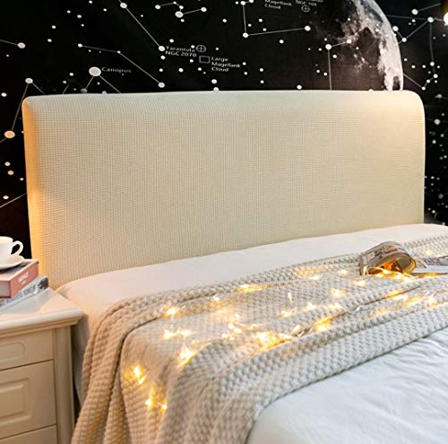 Copri-Testiera del Letto Singolo/Matrimoniale in Protettore Moderno Elasticizzato Copertura Antipolvere Elastico Fodera per Testiera Decorazione. (Color : E, Size : 110-130cm)