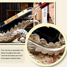 No brand per mensola SyLeaf Forma Creativa scaffale del Vino Rosso del Supporto dello scolo Rack Bottiglia Ornament Resina della Decorazione della casa