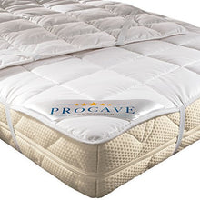 PROCAVE Proteggi Materasso Traspirante, Copri Materasso Realizzato in Cotone 100%, coprimaterasso con 4 gomme angolari 160x200 cm