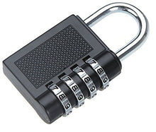 SaySure - Resettable 4 Dial Combination Lock Travel Luggage Suitcase