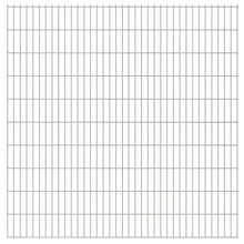 honglianghongshang Barriere e recinzioni Pannelli per recinzioni Set Pannelli Recinzione Giardino 2D 2008x2030 mm 12 m Argento