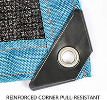 MVNZXL 3X5m Copertura Rete Ombra, 90% Protezione UV Protezione Solare Tessuto Rete Ombra per Terrazza Patio Protezione Solare Pianta Verde, Nero