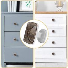 Set di 4 pezzi di ferramenta con maniglia rotonda per armadio da cucina, credenza, cassettiera, cassettiera, credenza, bagno, armadio vintage in legno marrone